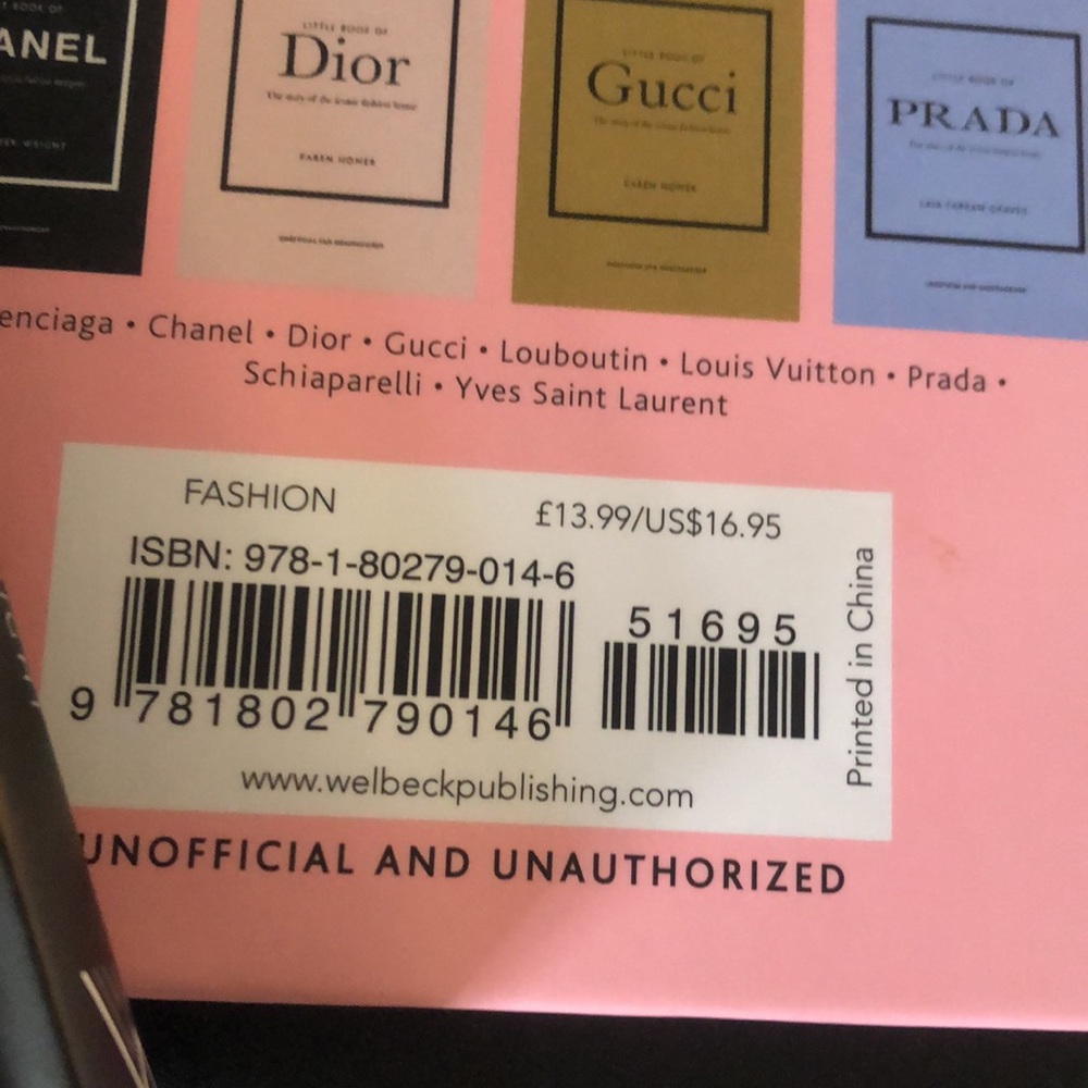 Luxury fashion books - set of 7 Hermes, LV, Valentino, Chanel, YSL, Versace new - Picture 13 of 13